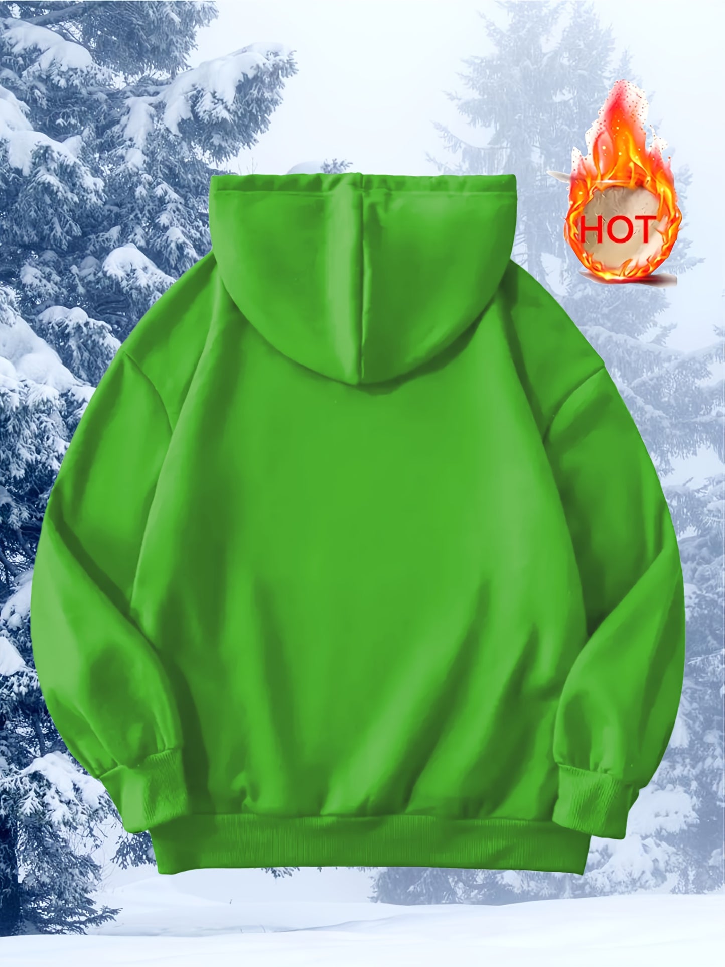 Comfortable Sherpa Lined Hoodie for Women with Hood Long Sleeve Relaxed Oversized Knit Style