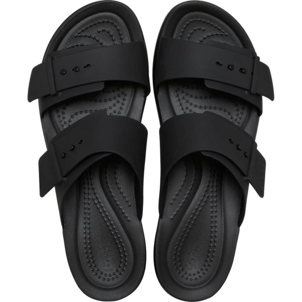 Comfortable Slide Sandals for Women with Two Strap Buckle Open Toe Cork Footbed Style