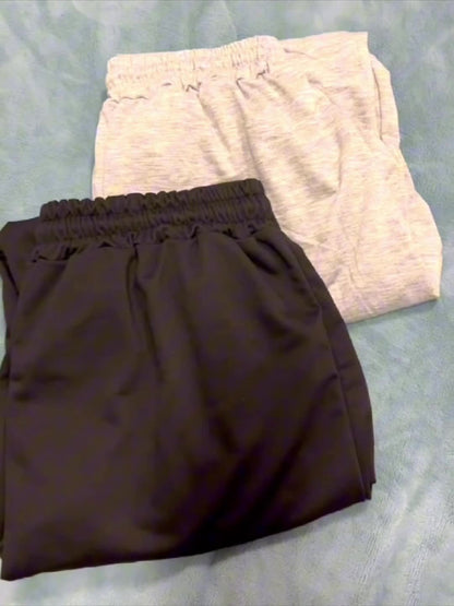 Effortless Fleece Jogger Pants for Women with High Waist Drawstring Tapered Cuffed Relaxed Style