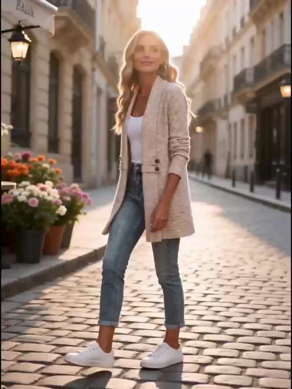 Comfortable Ribbed Knit Cardigan Sweater for Women with Shawl Collar Long Sleeve Button Detail Casual Style