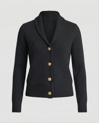 Eleanor | Women's Lapel Collar Cardigan