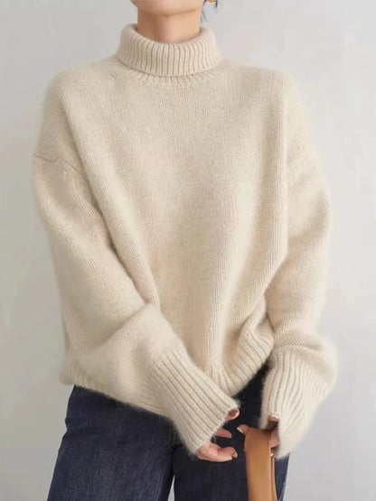 Willow | Women's Chunky Turtleneck Long Sleeve Sweater