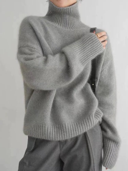 Willow | Women's Chunky Turtleneck Long Sleeve Sweater