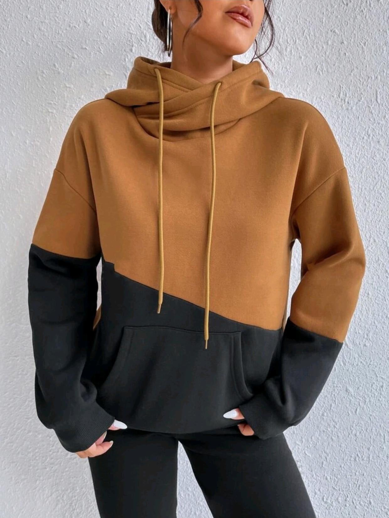 Wren | Women's Funnel Neck Drop-Shoulder Hoodie
