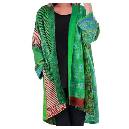 Zola | Women's Boho Patchwork Oversized Cardigan