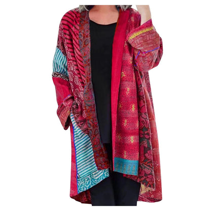 Zola | Women's Boho Patchwork Oversized Cardigan
