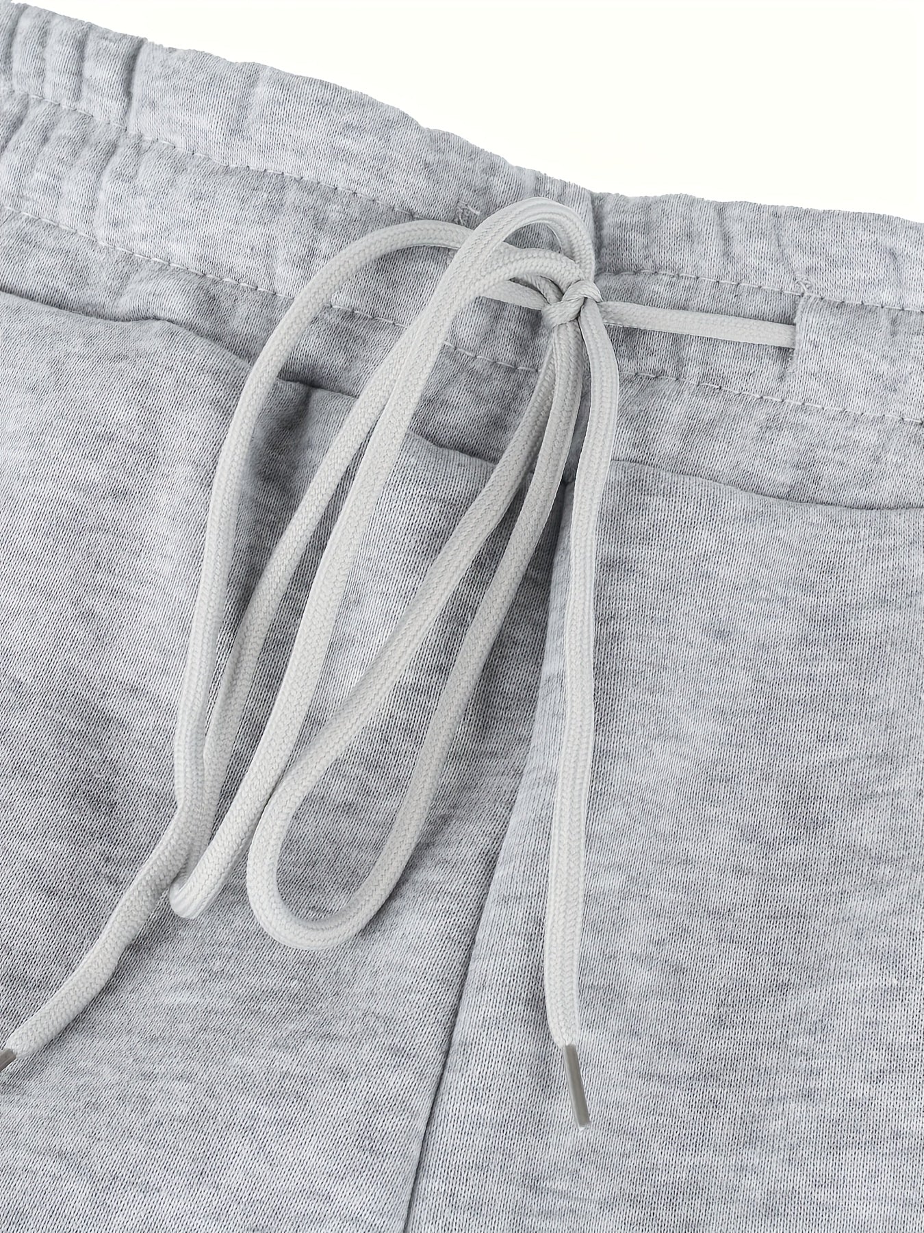 Effortless Cargo Sweatpants for Women with High Waist Drawstring Wide Leg Relaxed Casual Style